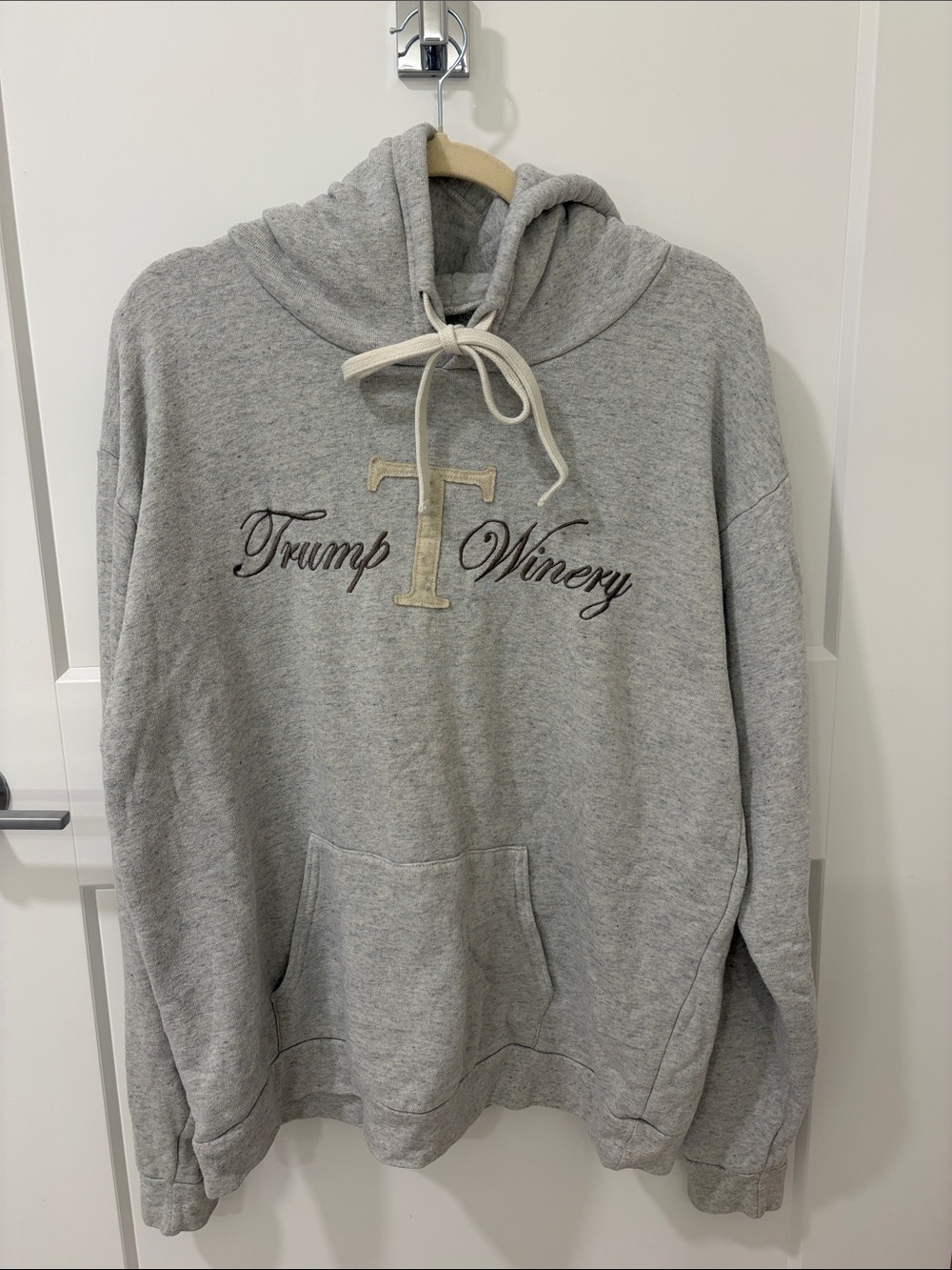 Trump Winery Gray Hoodie - Cozy Women's Sweatshirt